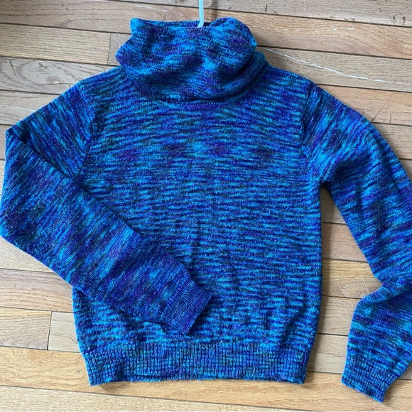 EUC Vintage 80’s Nick Names long-sleeve turtleneck/cowl neck sweater - Picture 9 of 16